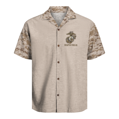 Us Marines Hawaiian Shirt
