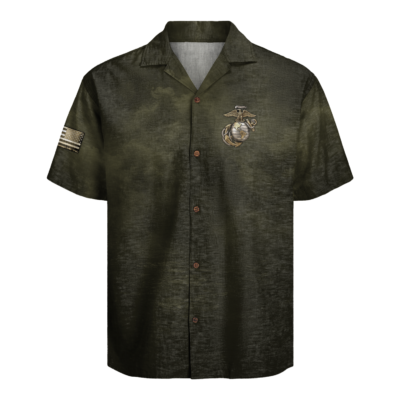 Us Marines Hawaiian Shirt