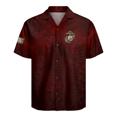 Us Marines Hawaiian Shirt