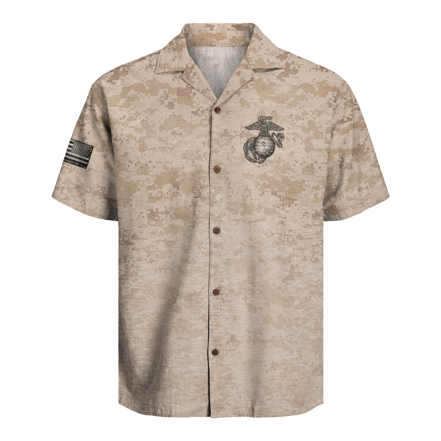 Us Marines Hawaiian Shirt