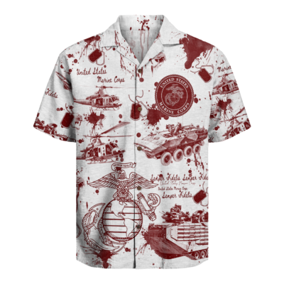 Us Marines Hawaiian Shirt