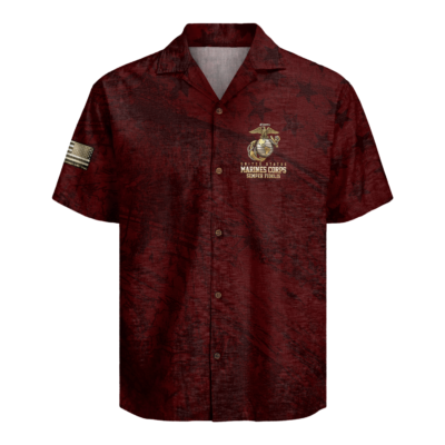 Us Marines Hawaiian Shirt