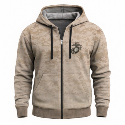 US Marine Full Zip Hoodie