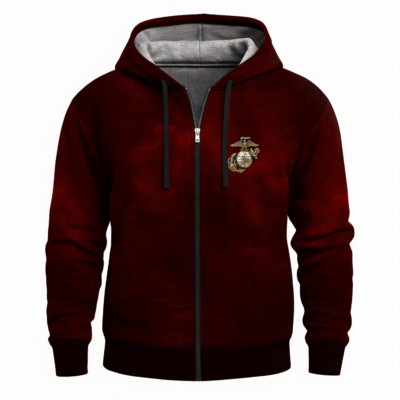 US Marine Full Zip Hoodie