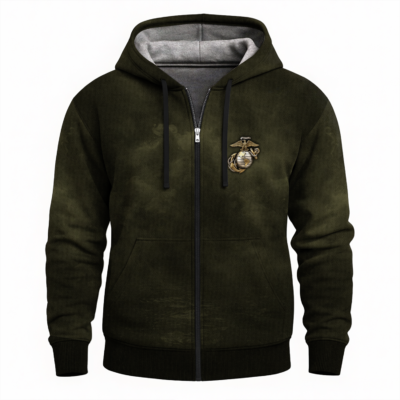 US Marine Full Zip Hoodie